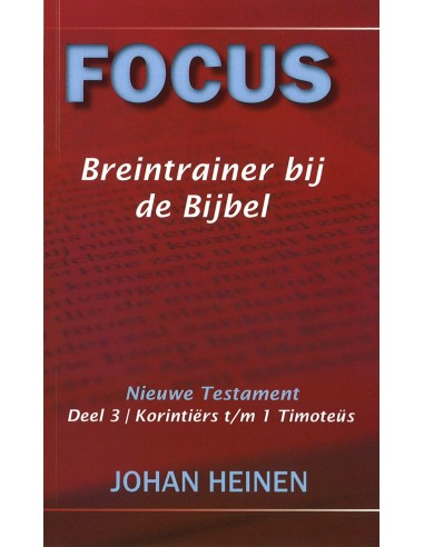 Focus breintrainer bij de bijbel NT 3
