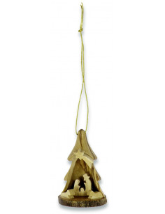 Hanger olijfhout kribbe