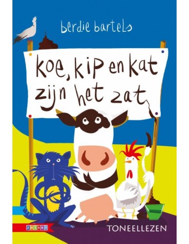 Koe kip en kat zijn het zat