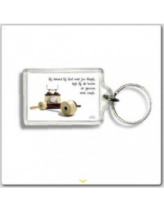 Sleutelhanger als iemand...