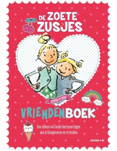 De zoete zusjes vriendenboekje