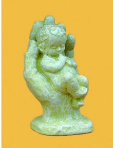 Beeld handje met baby 12cm...
