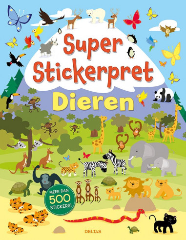 Super stickerpret - Dieren