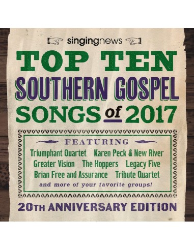 Singing News Top 10 Songs 2017