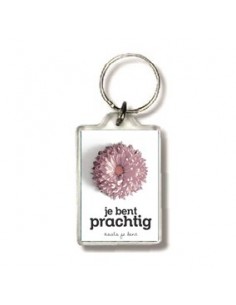 Sleutelhanger je bent prachtig
