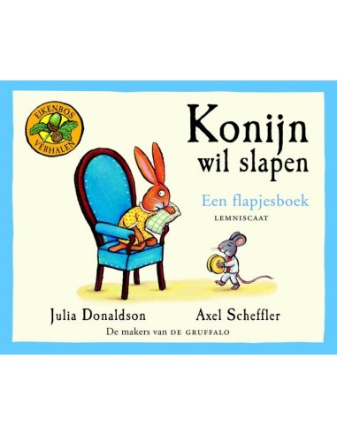 Konijn wil slapen