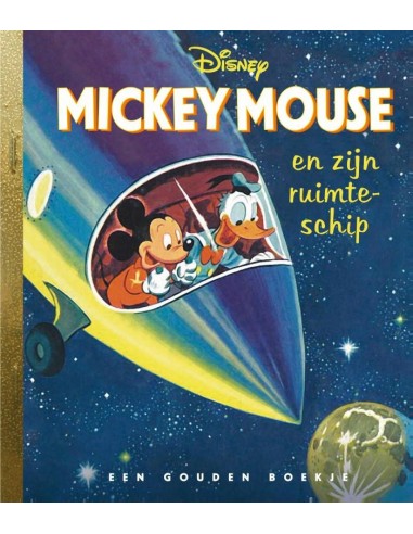 Mickey mouse en zijn ruimteschip