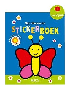 Stickerboek vlinder 2+