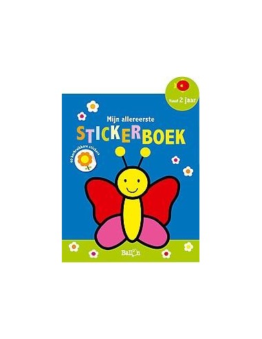 Stickerboek vlinder 2+