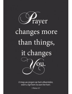 WK puur prayer changes...