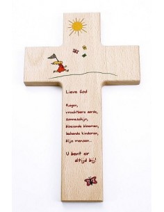 Kruis hout 20cm kinder...