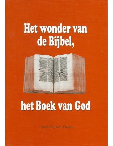 Wonder van de bijbel het boek van God
