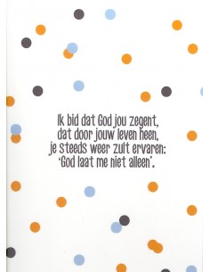 Wenskaart Ik bid dat God...