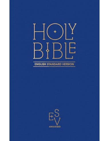 ESV pew bible blue hardcover