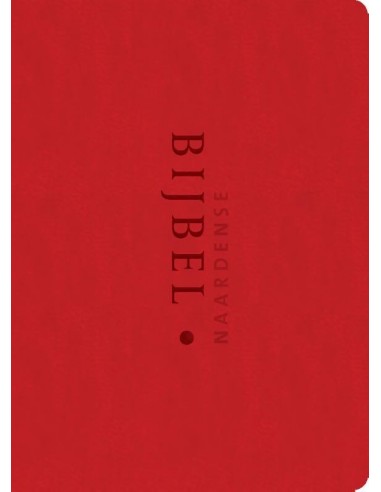 Naardense bijbel 2014 rood + foedraal
