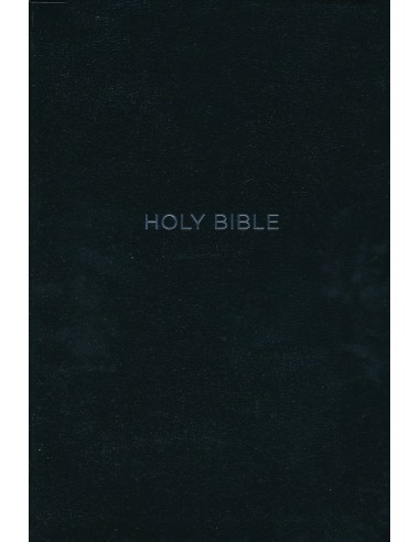 NKJV gp ref bible ind black leathertouch