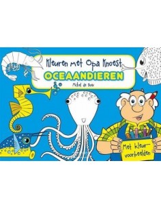 Kleuren met opa knoest...