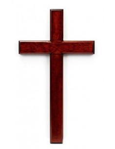 Kruis hout 60cm mahoniehout