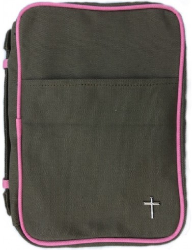 Biblecover washed canvas sandstone XL