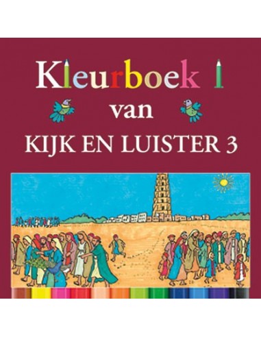 Kijk en luister 3 kleurboek