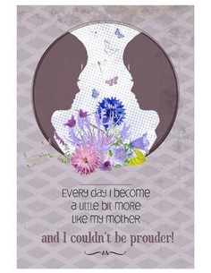 Wenskaart bedankt dat je er...