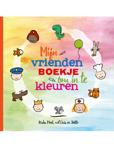 Mijn vriendenboekje om in te kleuren