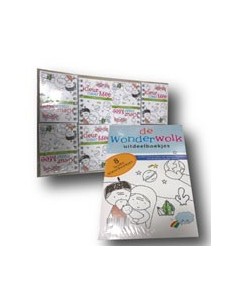 ABC uitdeel kleurboekjes set 8