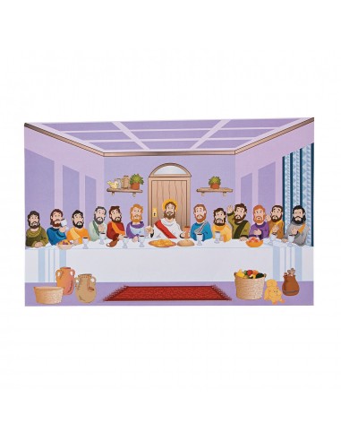 Giant stickersheet last supper