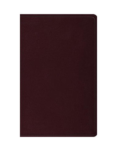 ESV thinline bible burgundy leather