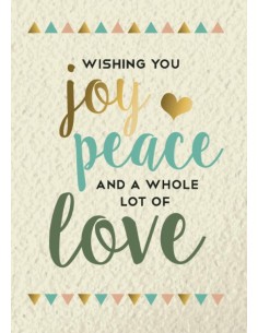 Joy peace love craft