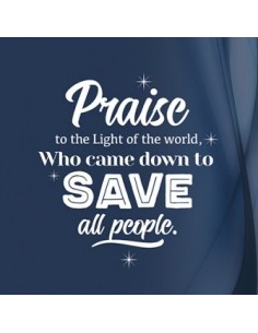 Wk kerst praise to the...