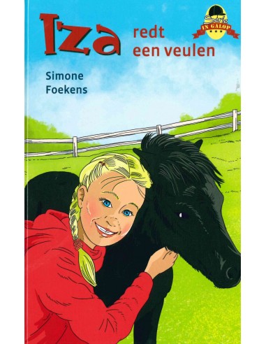 Iza redt een veulen