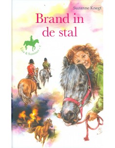 Brand in de stal