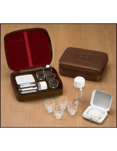 4 cup portable communion set