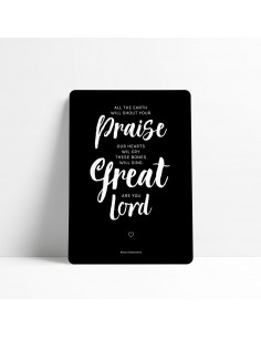 All the earth will shout...