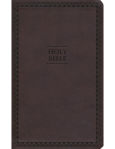 NIV thinline bible brown imitation leath