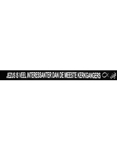 Sticker visje Jezus is veel...