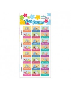 Fun stickers farm animals