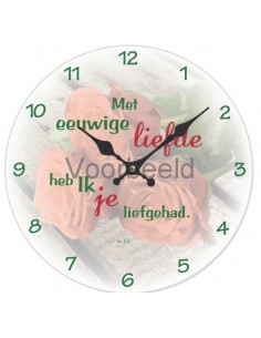 Met eeuwige liefde heb Ik...