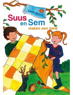 Suus en sem maken een tent