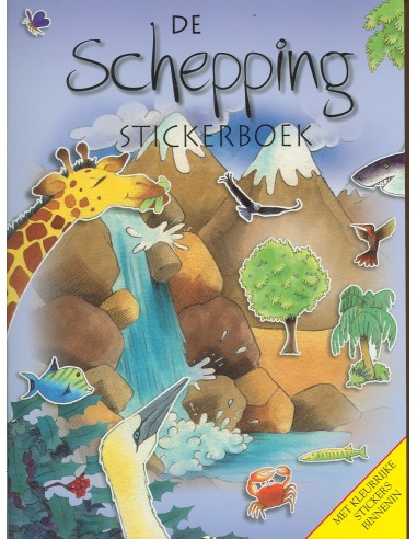 Schepping stickerboek