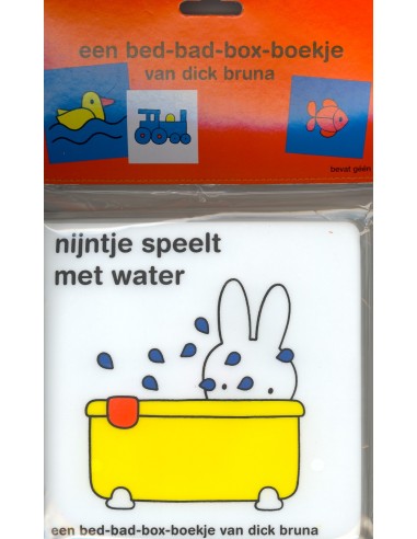 Nijntje speelt met water badboekje