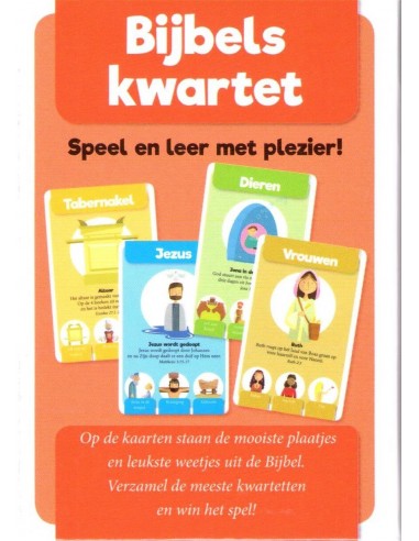 Bijbels kwartet speel en leer met plezie