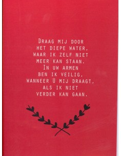 Wenskaart Draag mij door...