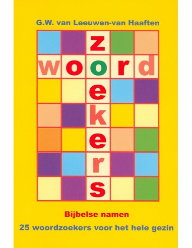 Woordzoekers 1 bijbelse namen