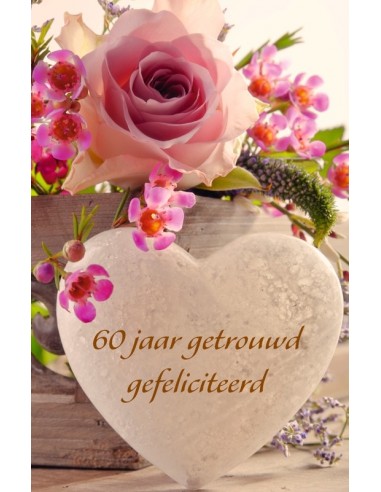 60 jaar getrouwd