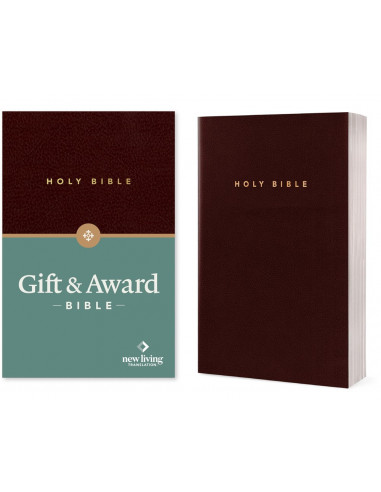 Nlt2 award bible burgundy leatherflex