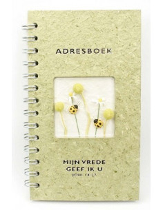 Adresboek luxe Mijn vrede...