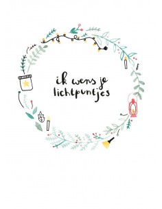 Ik wens je lichtpuntjes