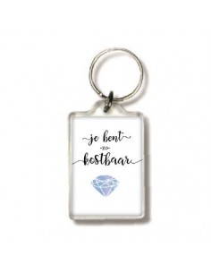Sleutelhanger je bent zo...